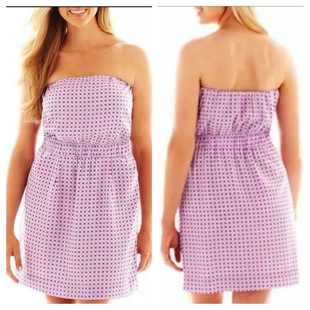 A.N.A. purple dress